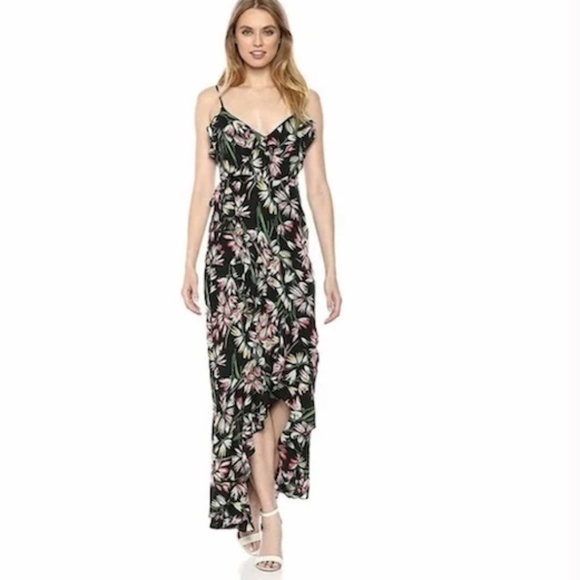 Likely Rae Ruffled Floral Maxi Wrap Dress Size 4 - Picture 16 of 16